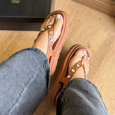 Sandália Vizzano Flatform Adornos Dourados 6510.125