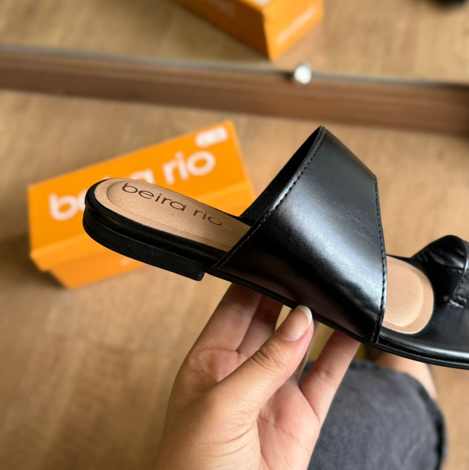 Sandália Rasteirinha Beira Rio 8560.102