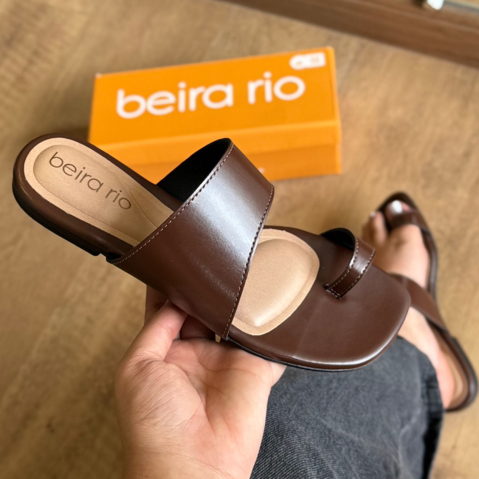 Sandália Rasteirinha Beira Rio 8560.102