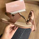 Sandália Rasteirinha Pedrarias Modare 7141.120