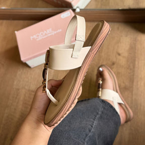 Sandália Rasteirinha Pedrarias Modare 7141.120