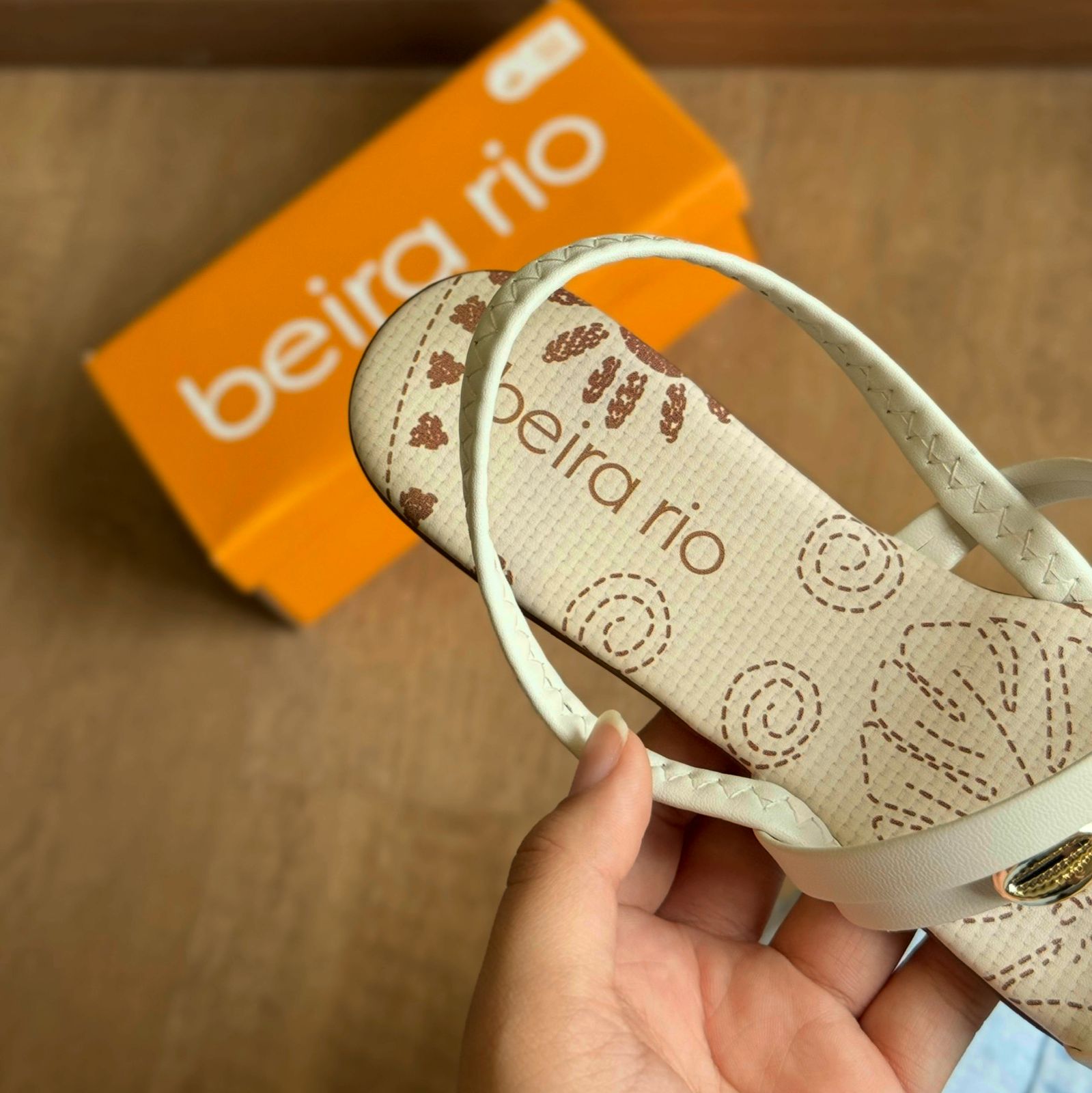 Sandália Rasteira  Beira Rio  8566.102