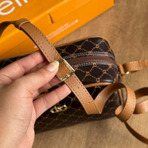 Bolsa Beira Rio Transversal Estampada 80016.5