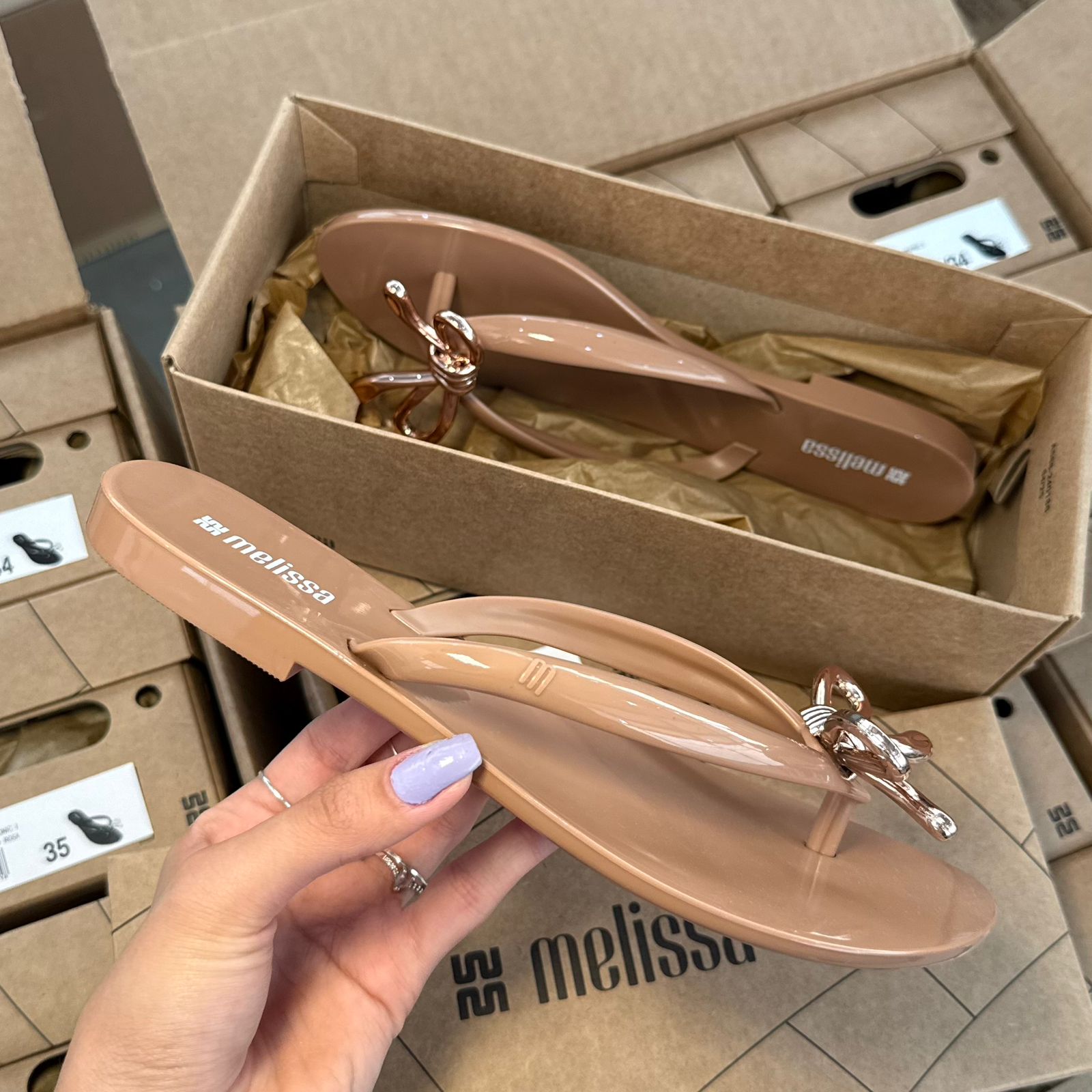 Sandália Harmonic Iris Melissa 37847