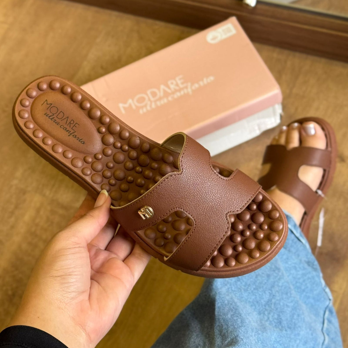 Sandália Modare Rasteira H 7162.330