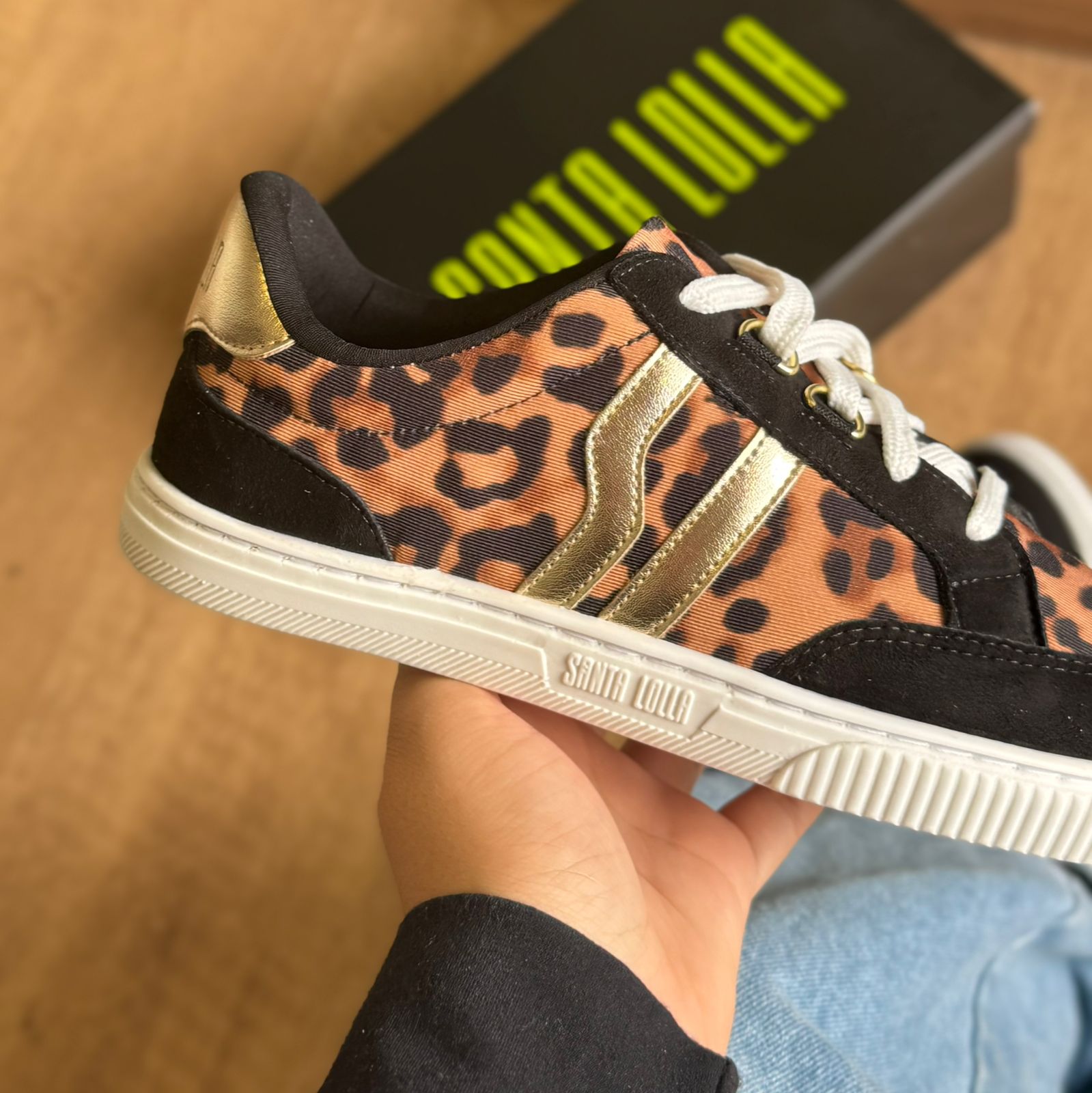 Tênis Santa Lolla Couro Camurça 0896.582B.0A67