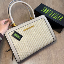 Bolsa Santa Lolla Tote Bag Palha 0453.4BA3.02CE