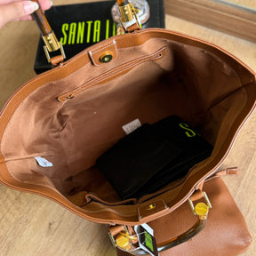 Bolsa Santa Lolla Shopper E Necessaire Floater Pespontos 0453.570E.0378