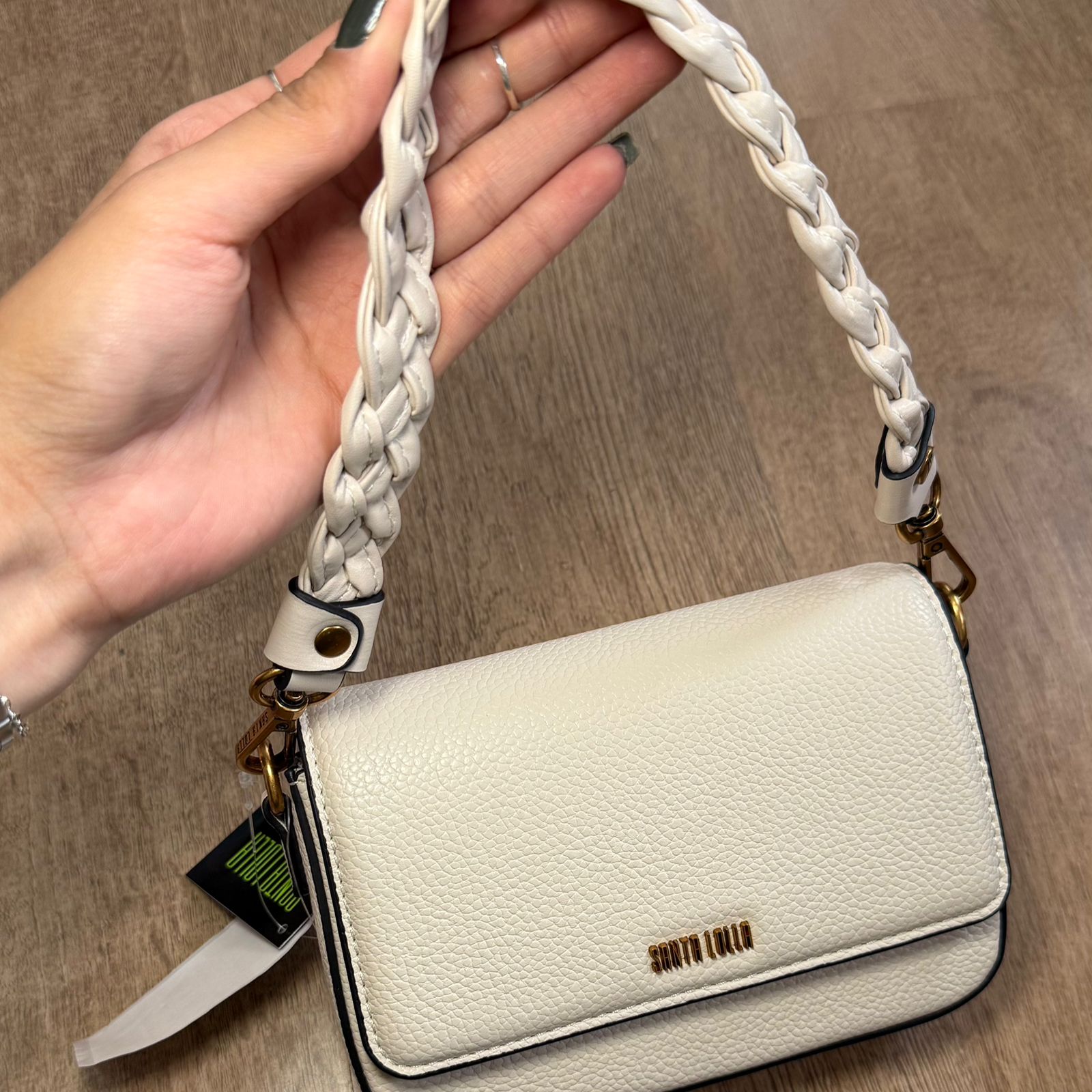 Bolsa Santa Lolla Baguete Floater Alça Trança 0470.4B5E