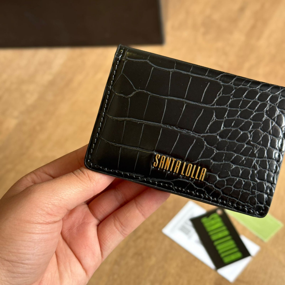 Porta Cartão Santa Lolla Croco 0475.4713.0379
