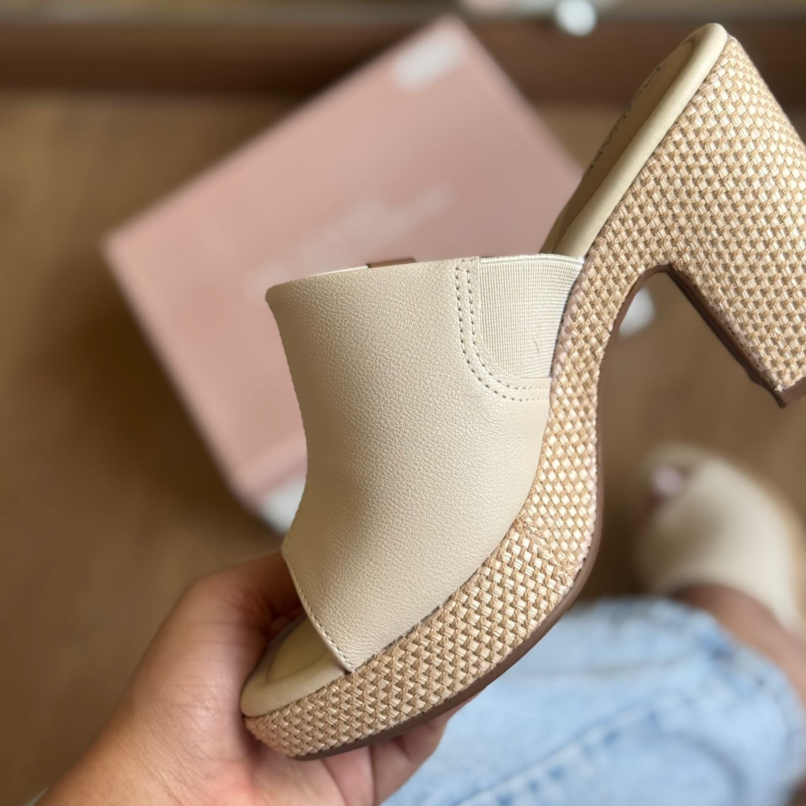 Sandália Modare Salto Bloco 7203.112