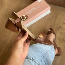 Sandália Modare Salto Bloco Baixo 7211.101