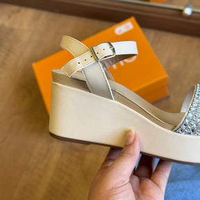 Tamanco Beira Rio Tira em Strass 8407.142