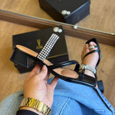 Sandália Vizzano Salto Bloco Baixo 6454.133 - Black Friday