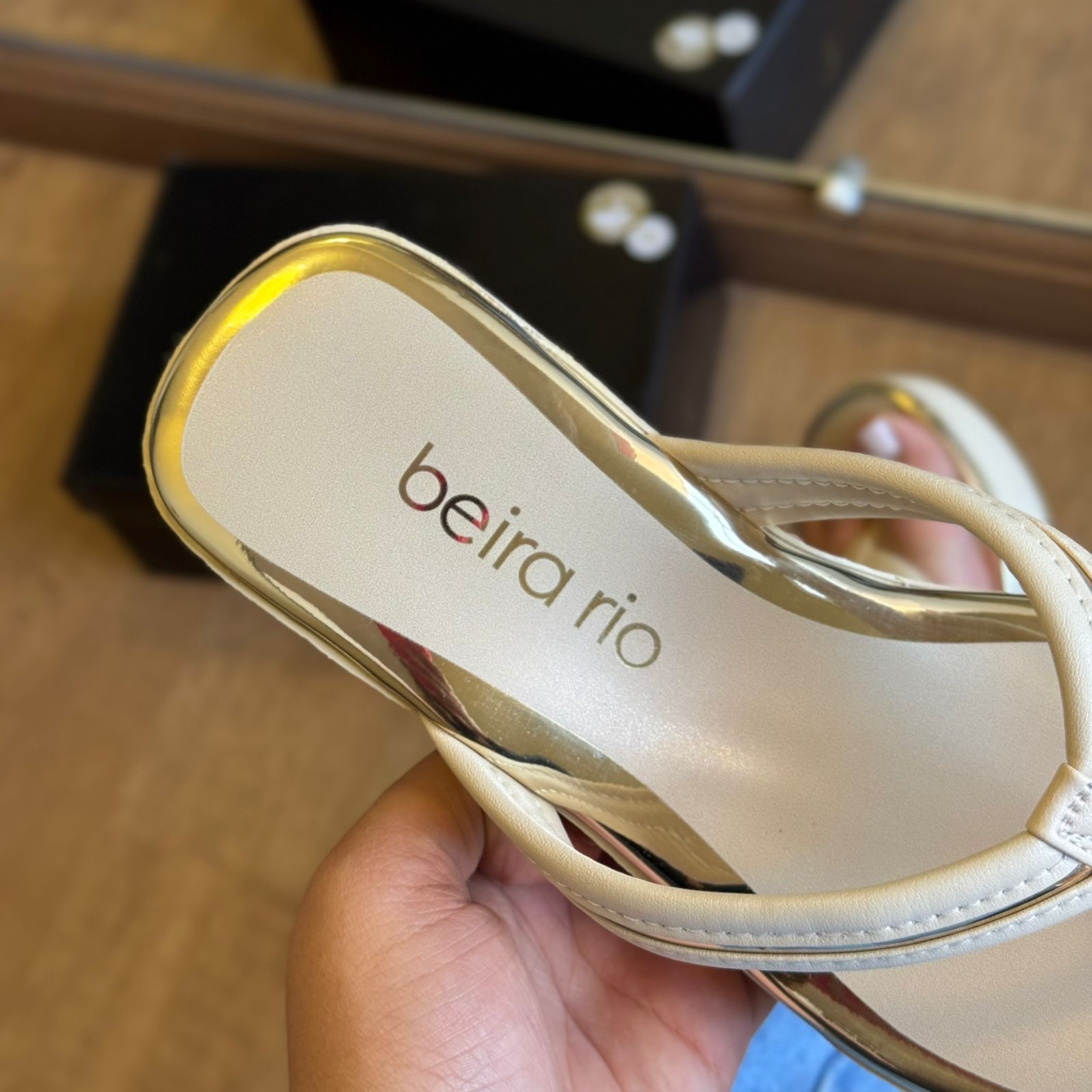 Sandália Beira Rio Tamanco 8455.305