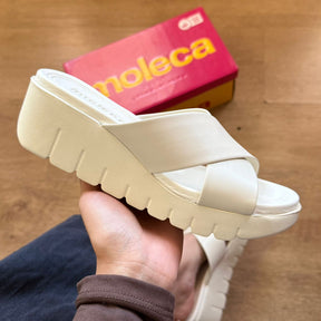 Sandália Moleca Tamanco Tiras Cruzadas 5536.108