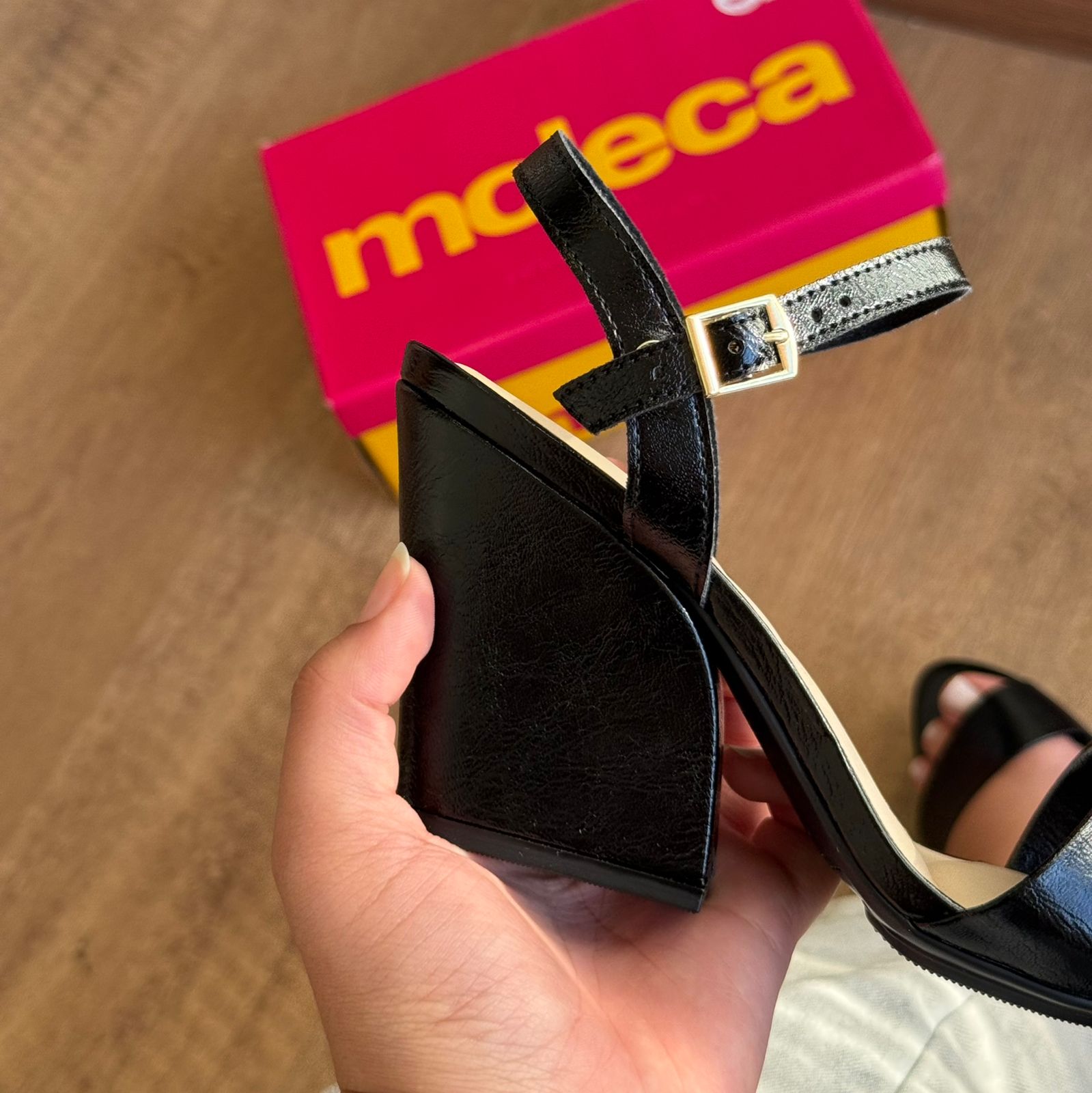 Sandália Moleca Glitter Metalizada 5222.968