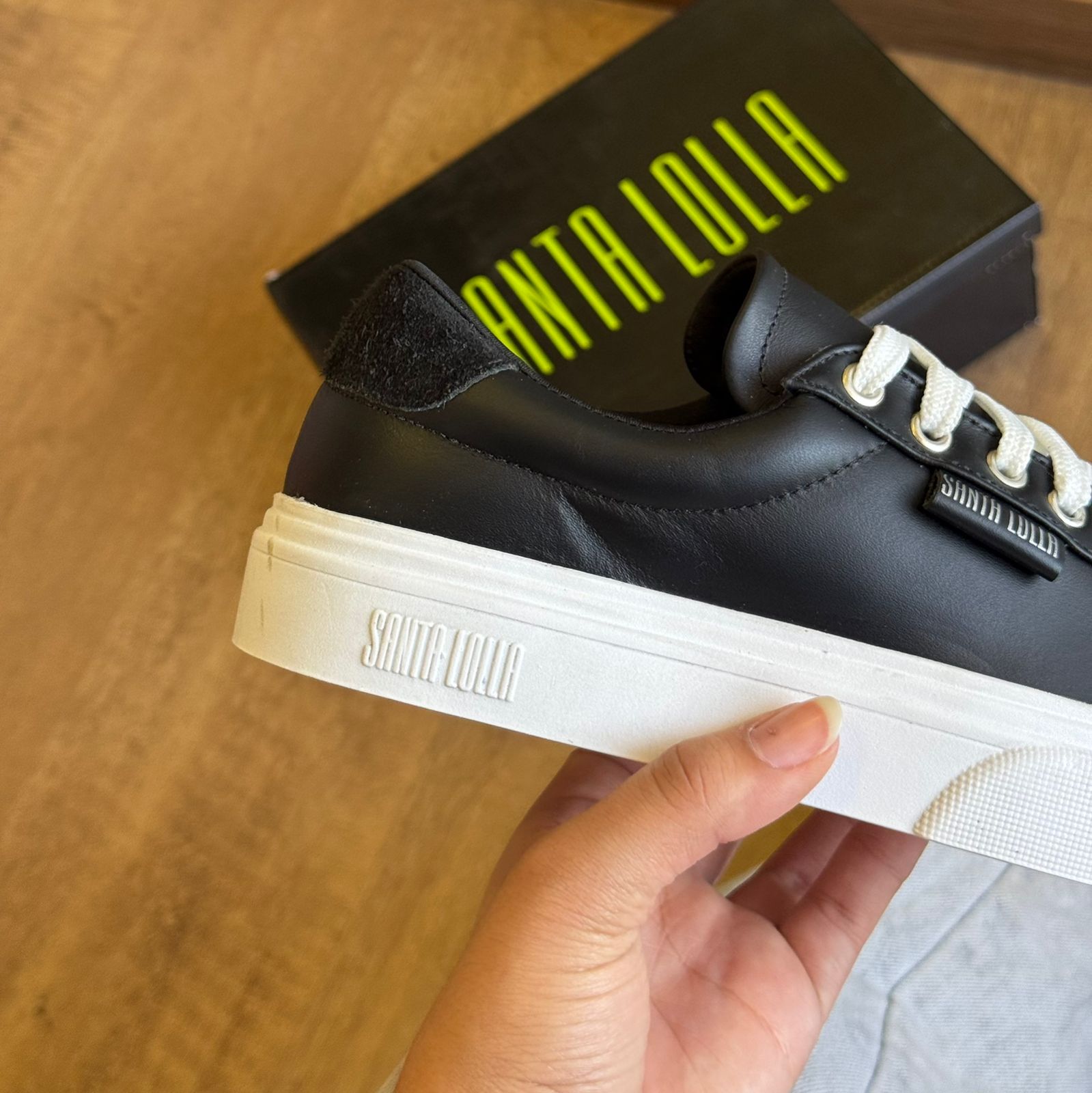 Tênis Santa Lolla Couro Confort 075F.4407