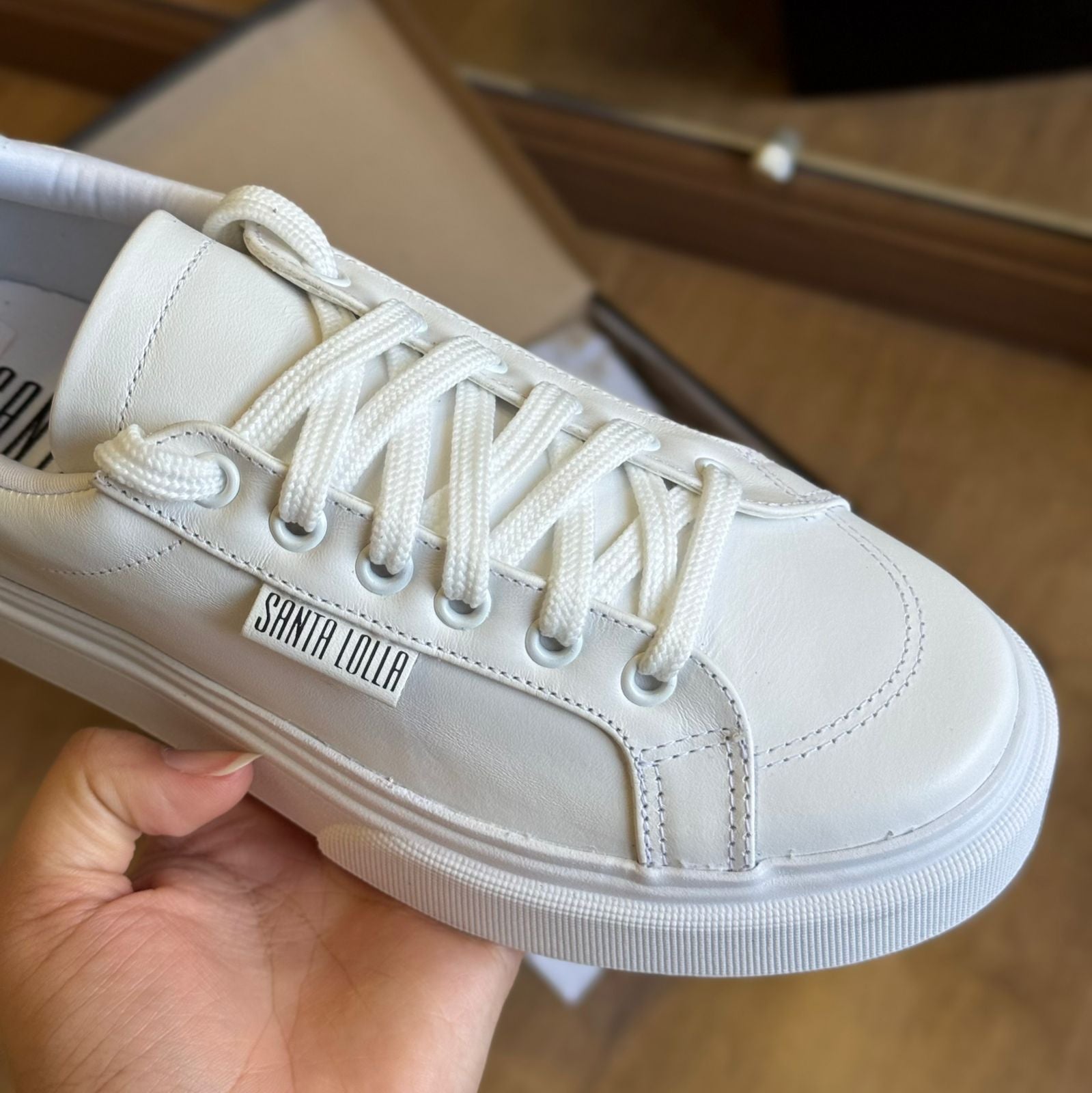 Tênis Santa Lolla Couro Confort 075F.4407