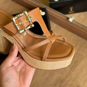 Sandália Vizzano Salto Bloco 6541.110