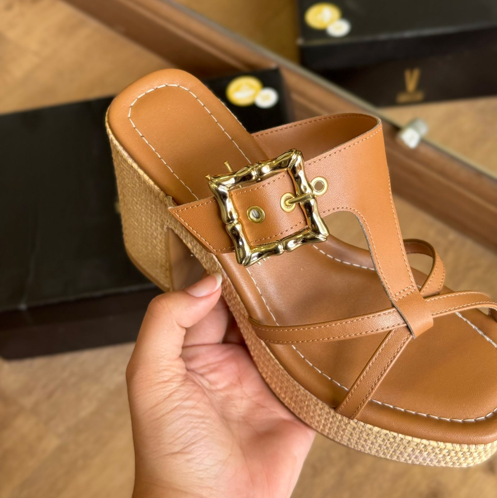 Sandália Vizzano Salto Bloco 6541.110