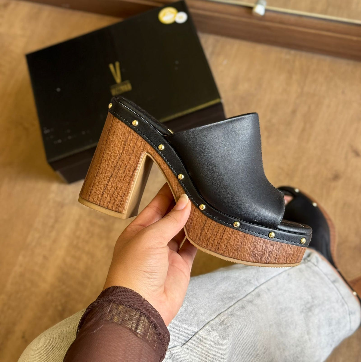 Tamanco Vizzano Salto Bloco 6541.205.28683