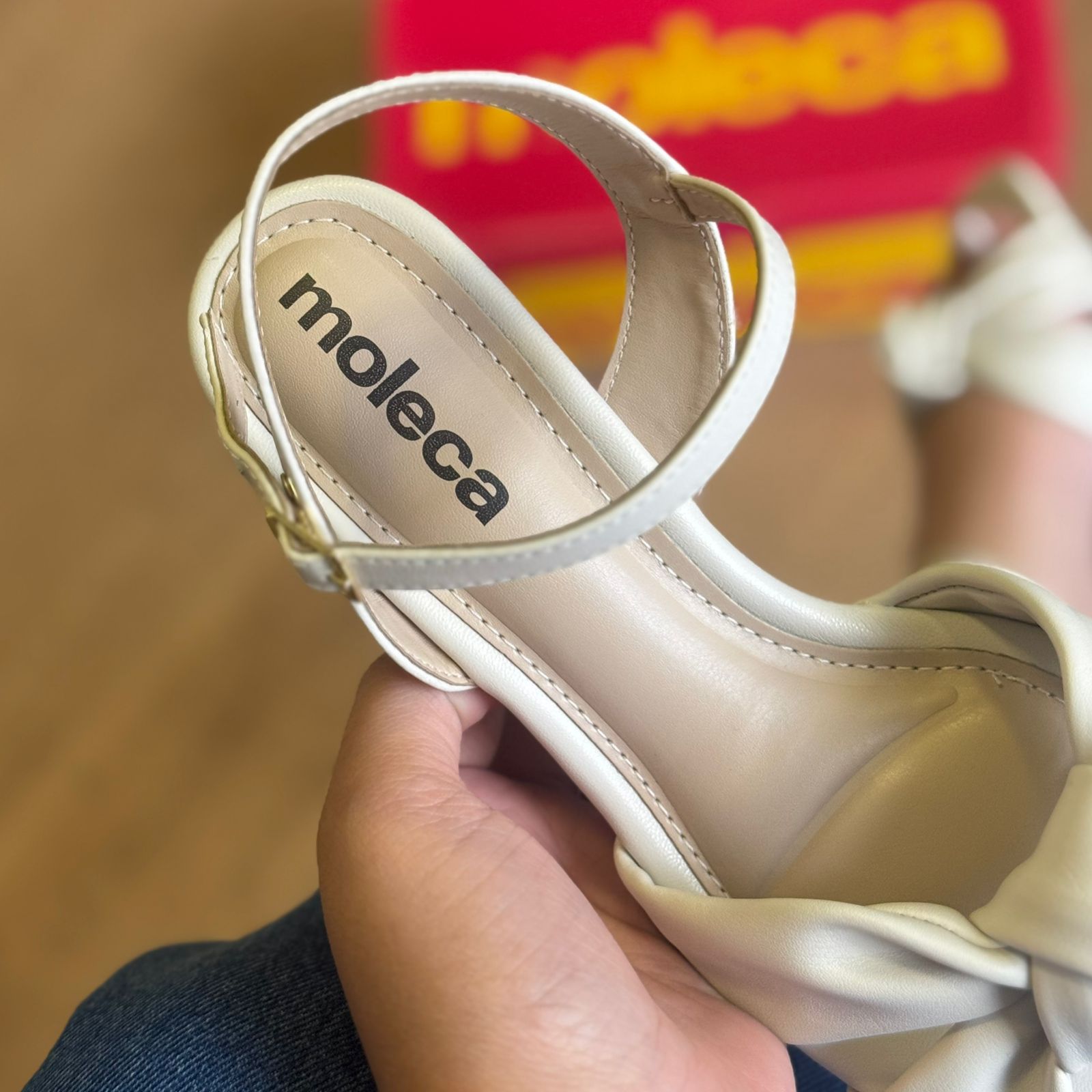 Sandália Salto Moleca 5496.122