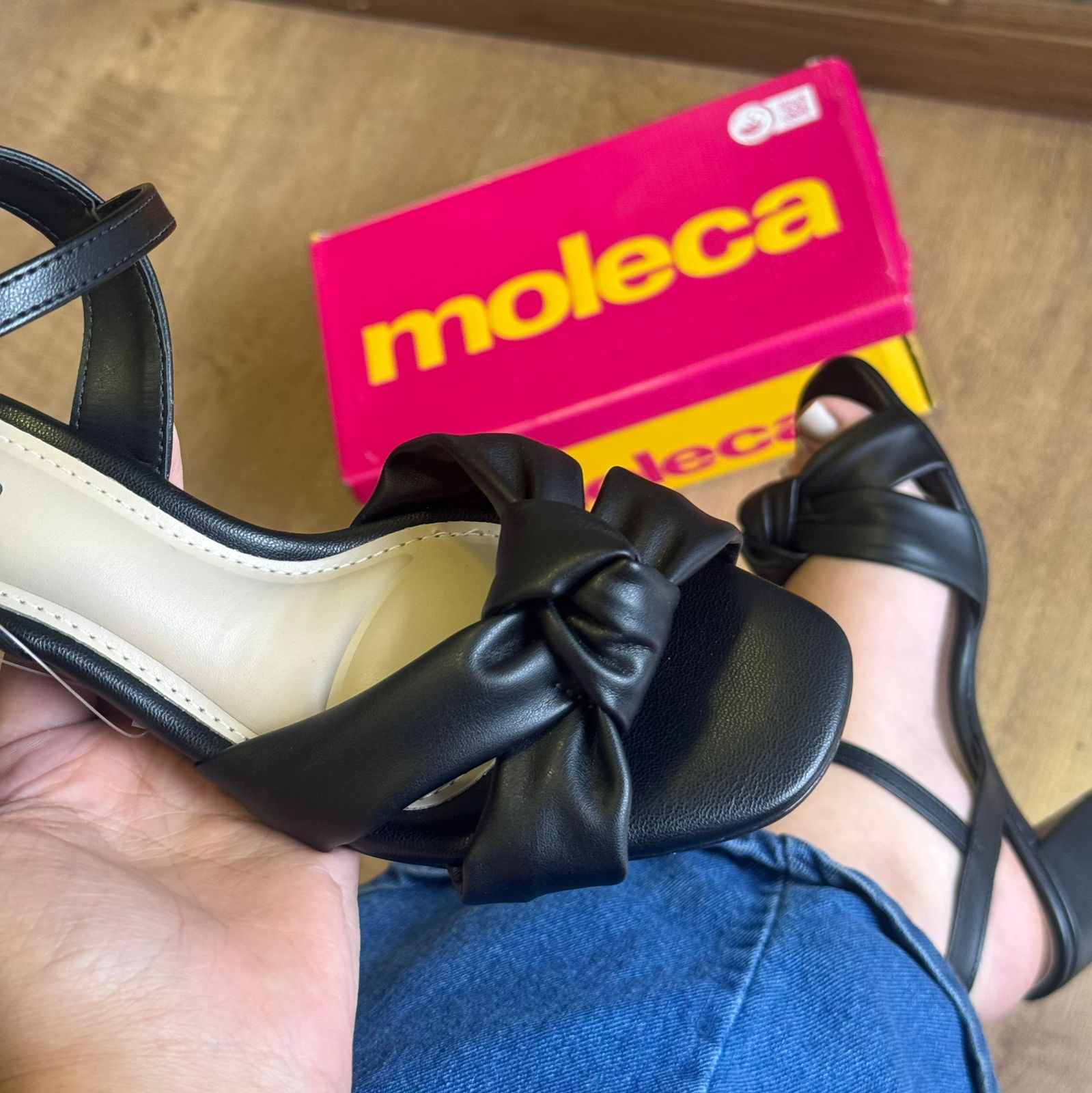 Sandália Salto Moleca 5496.122