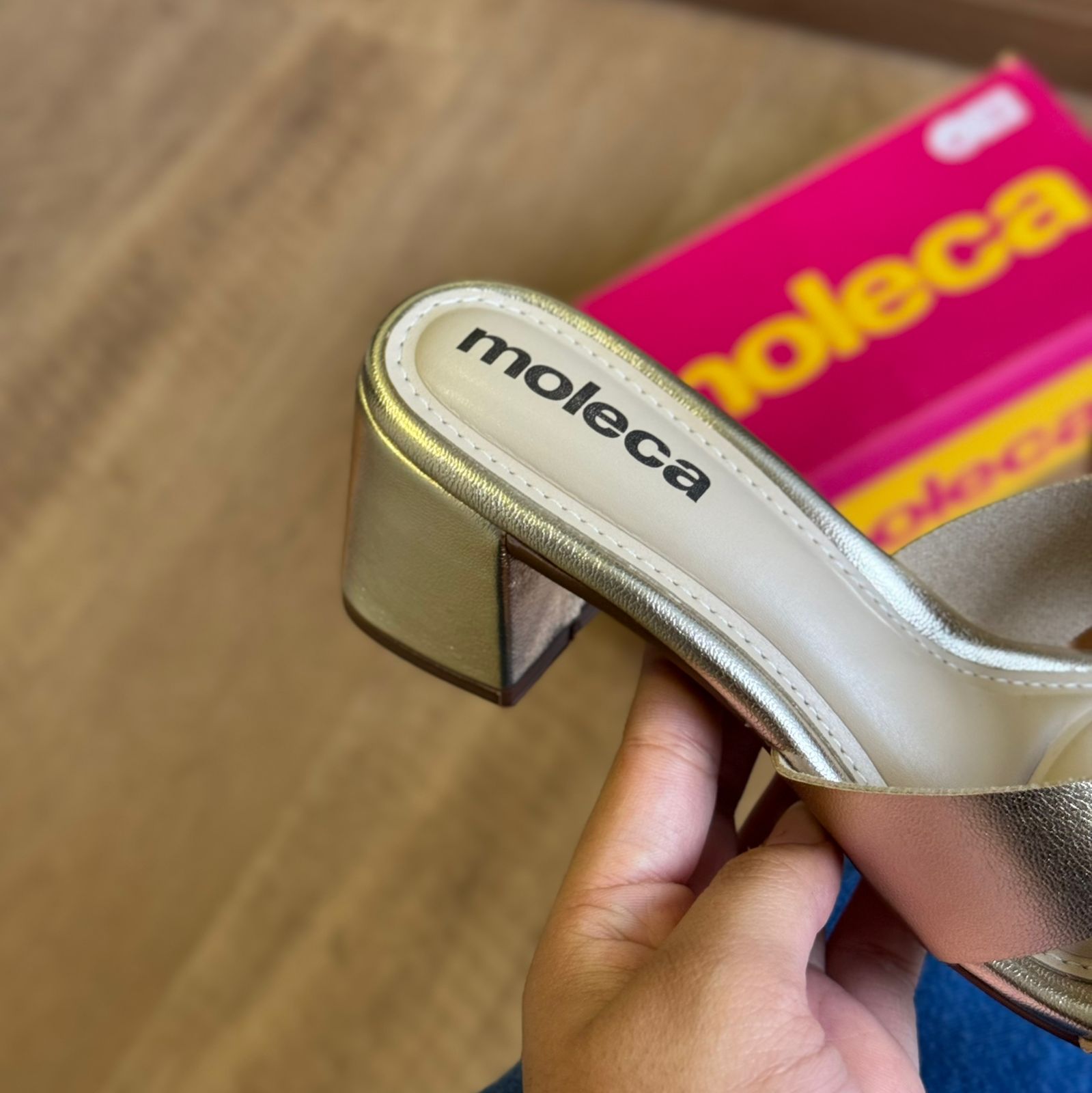 Sandália Salto Moleca 5496.120