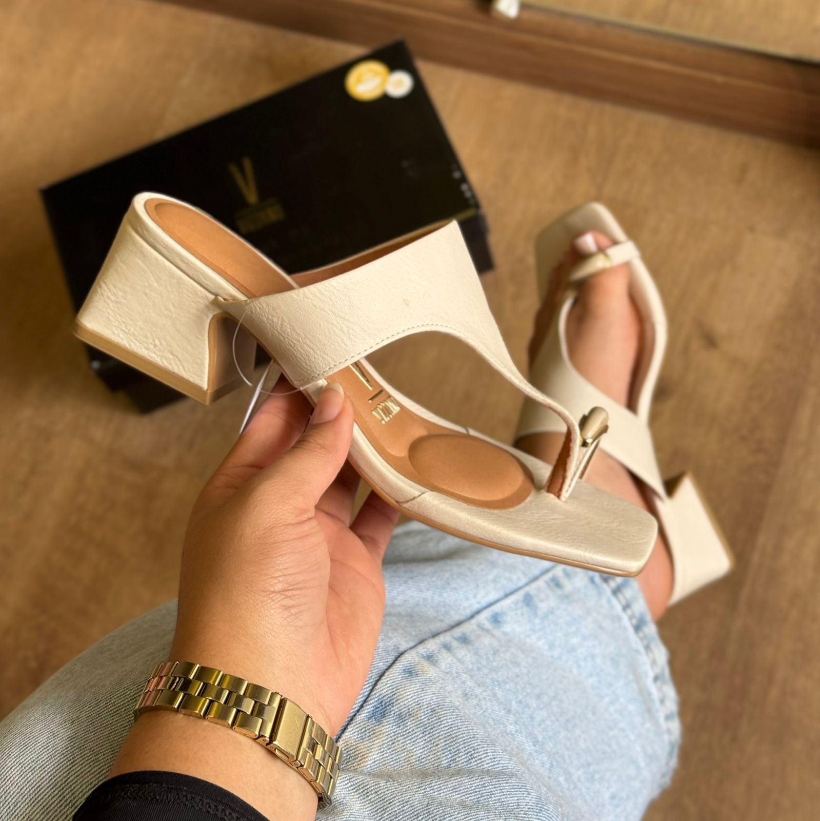 Sandália Salto Vizzano 6558.103