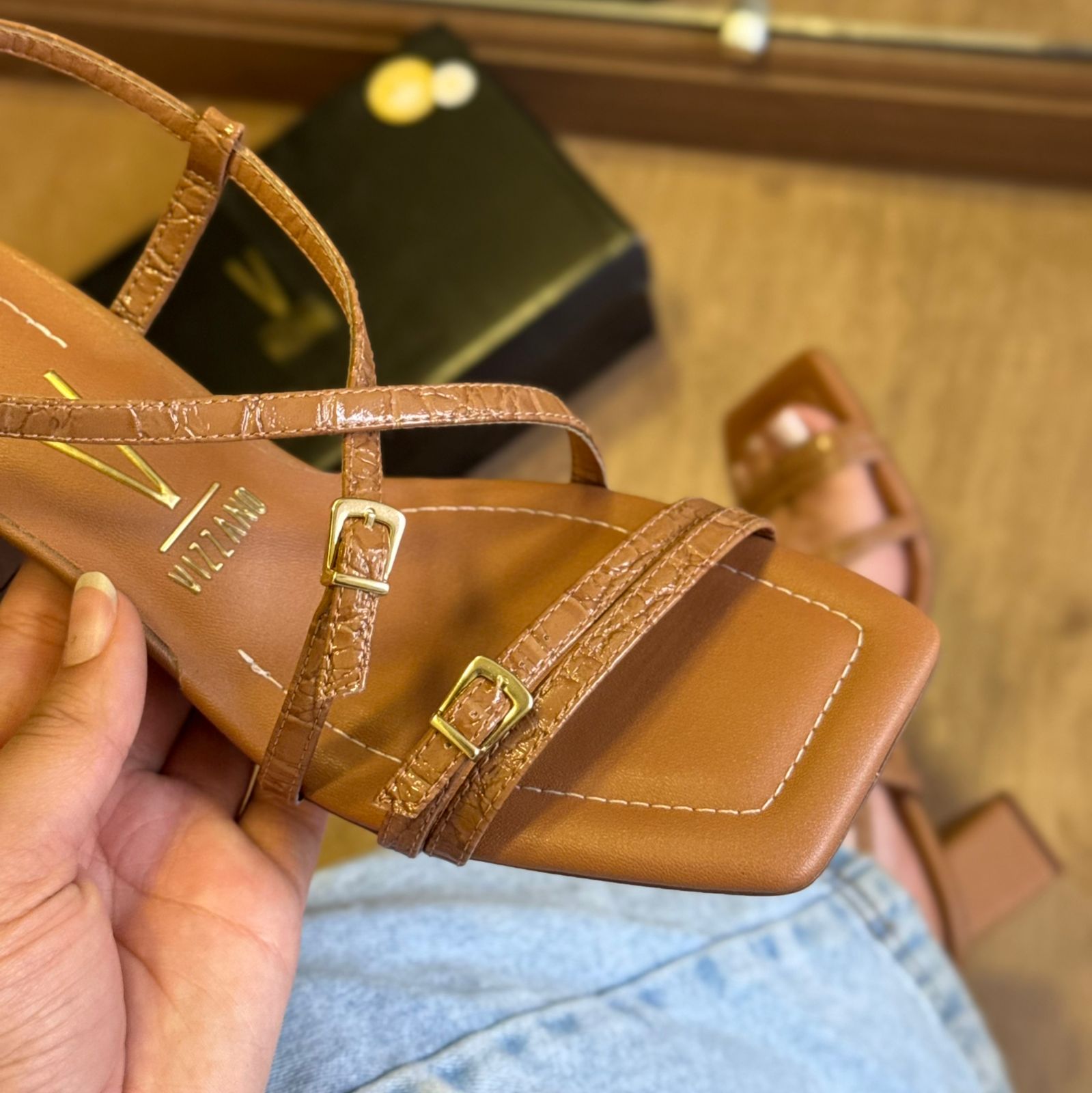 Sandália Vizzano Salto Bloco 6455.136