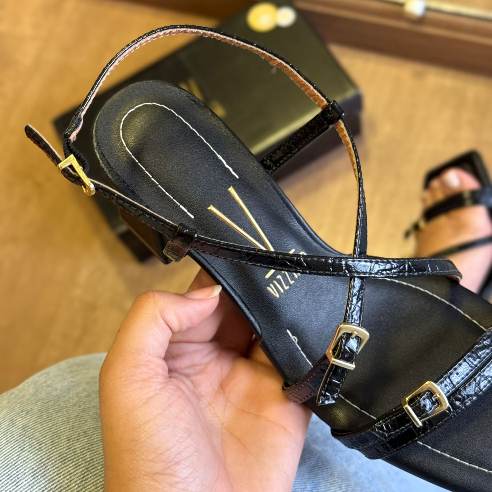 Sandália Vizzano Salto Bloco 6455.136