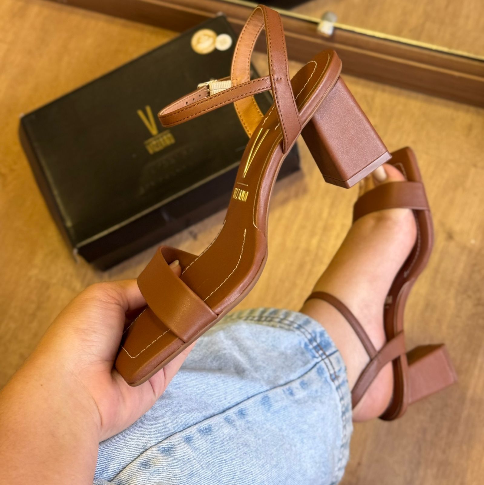 Sandália Salto Casual Vizzano 6455.101