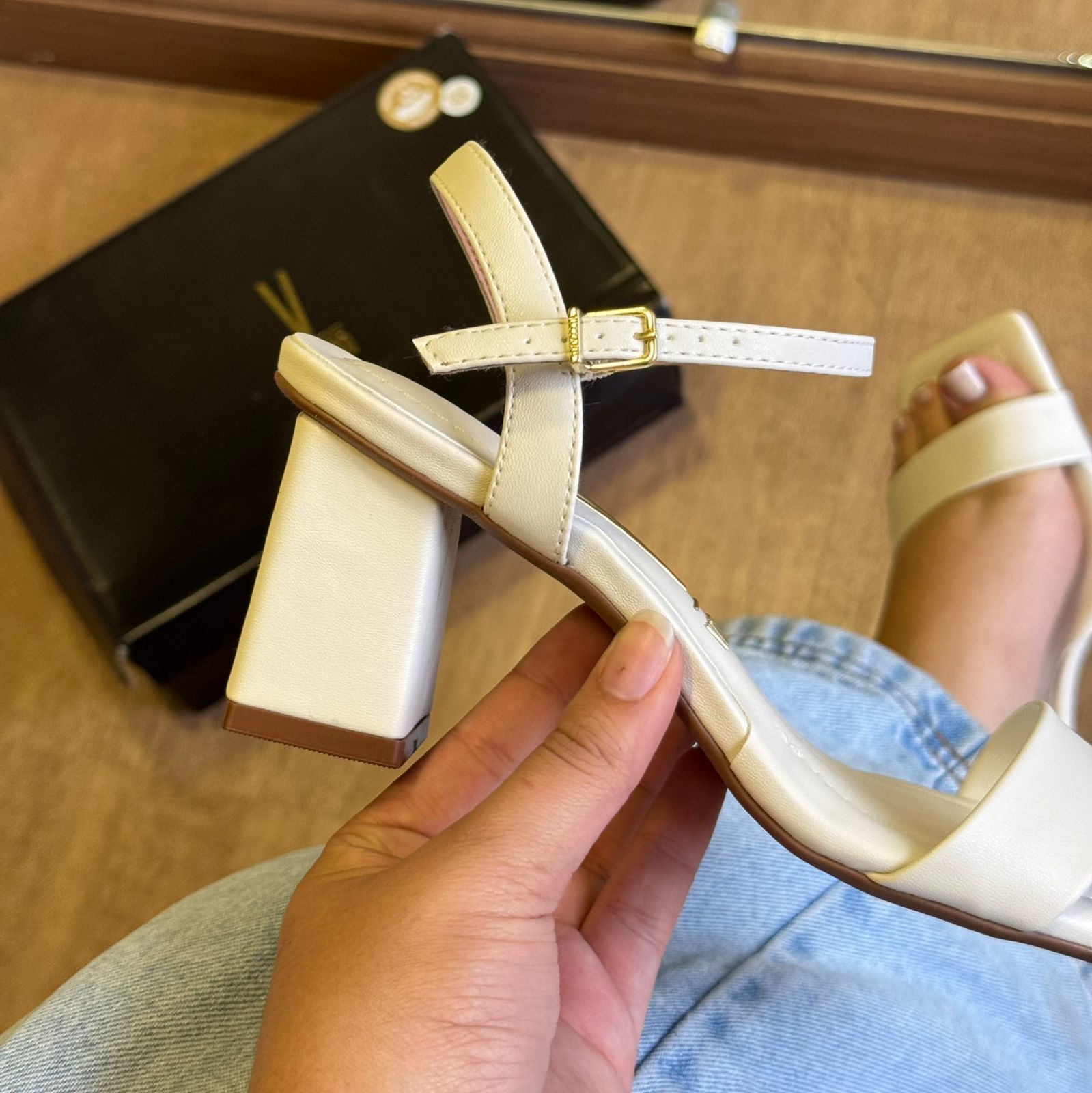 Sandália Salto Casual Vizzano 6455.101