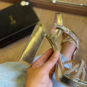 Sandália Salto Brilhante Vizzano 6551.105