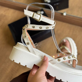 Sandália Vizzano Tiras no Tornozelo com Pedrarias 6499.133