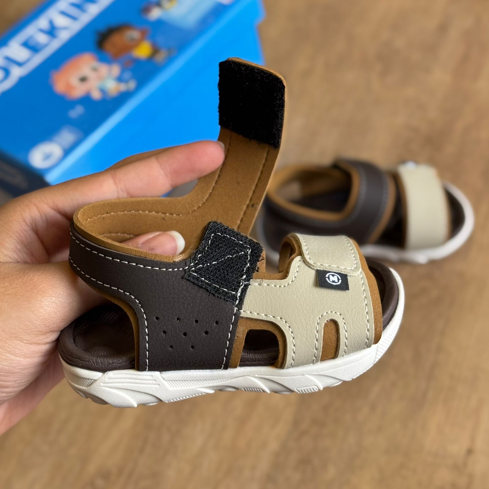 Sandália Molekinho Baby Velcro 2135.137