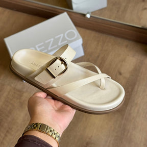 Sandália Arezzo Papete Tiras Finas Cruzadas A13555009