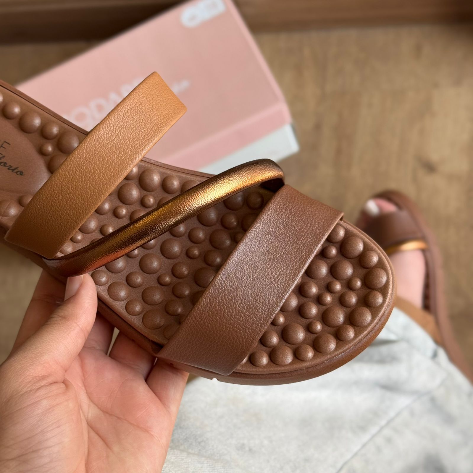 Sandália Modare Papete Tiras Finas 7162.332