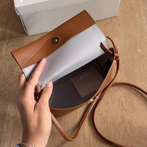 Bolsa Tiracolo Pequena Costuras A500210851