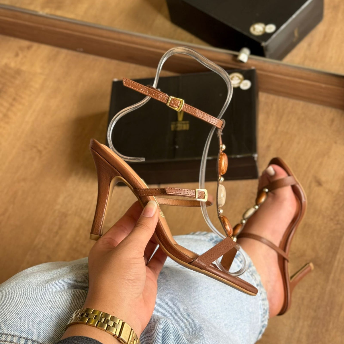 Sandália Salto Vizzano 6249.1017