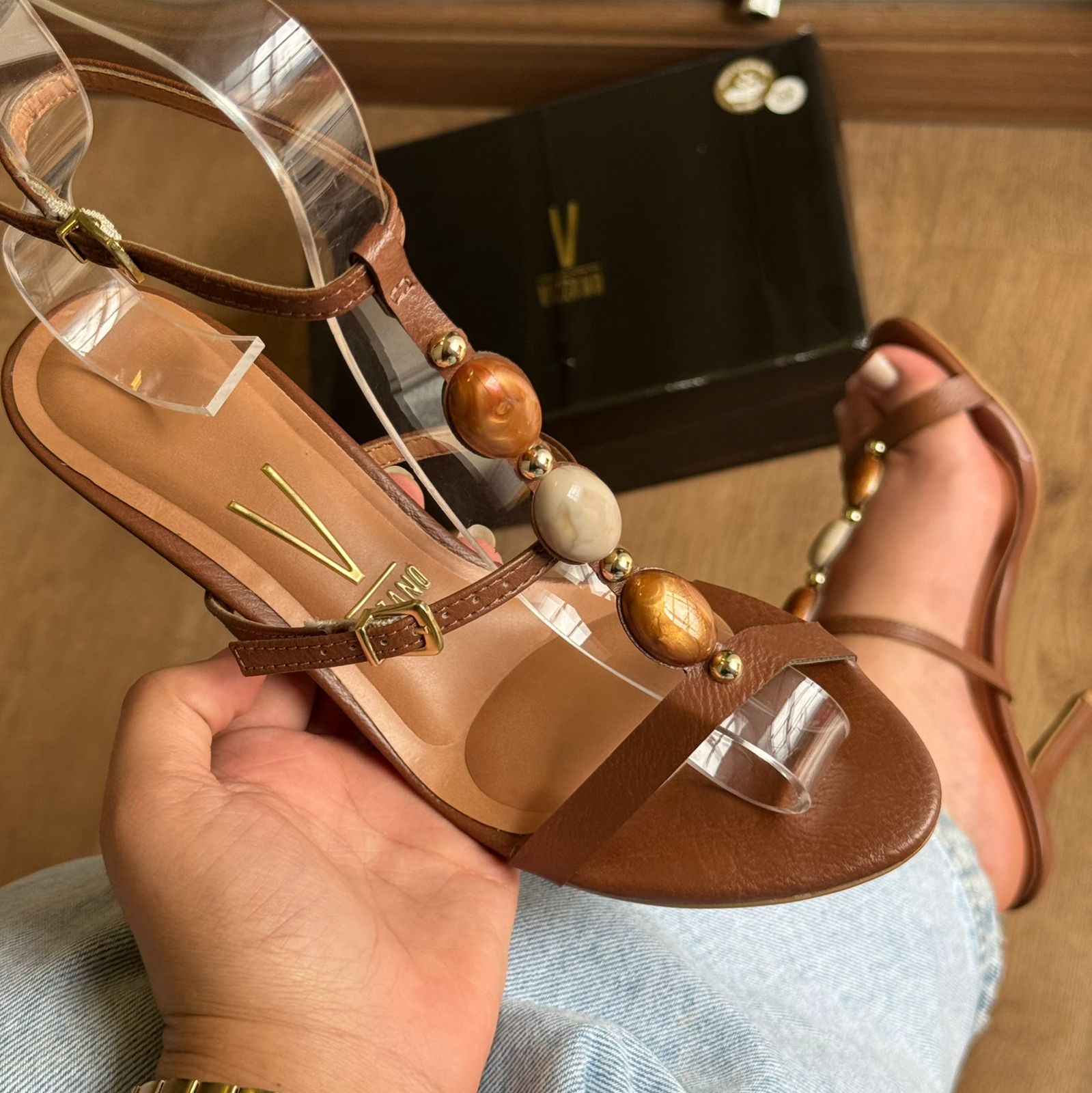 Sandália Salto Vizzano 6249.1017