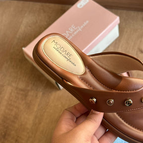 Sandália Modare Rasteirinha Detalhes Dourado 7212.104