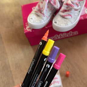 Tênis Molekinha Para Colorir 2593.100