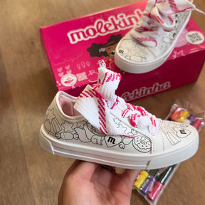 Tênis Molekinha Para Colorir 2593.100