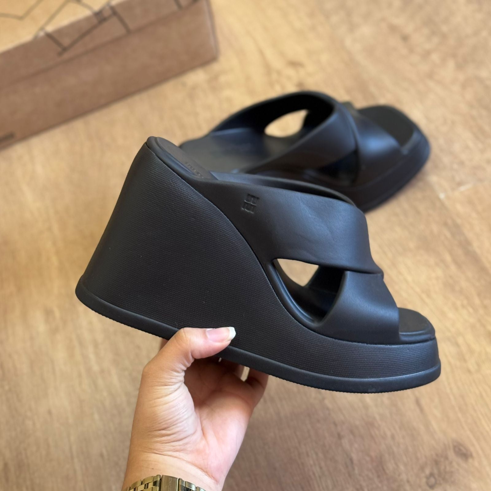 Sandália Melissa Plataforma Python 37856