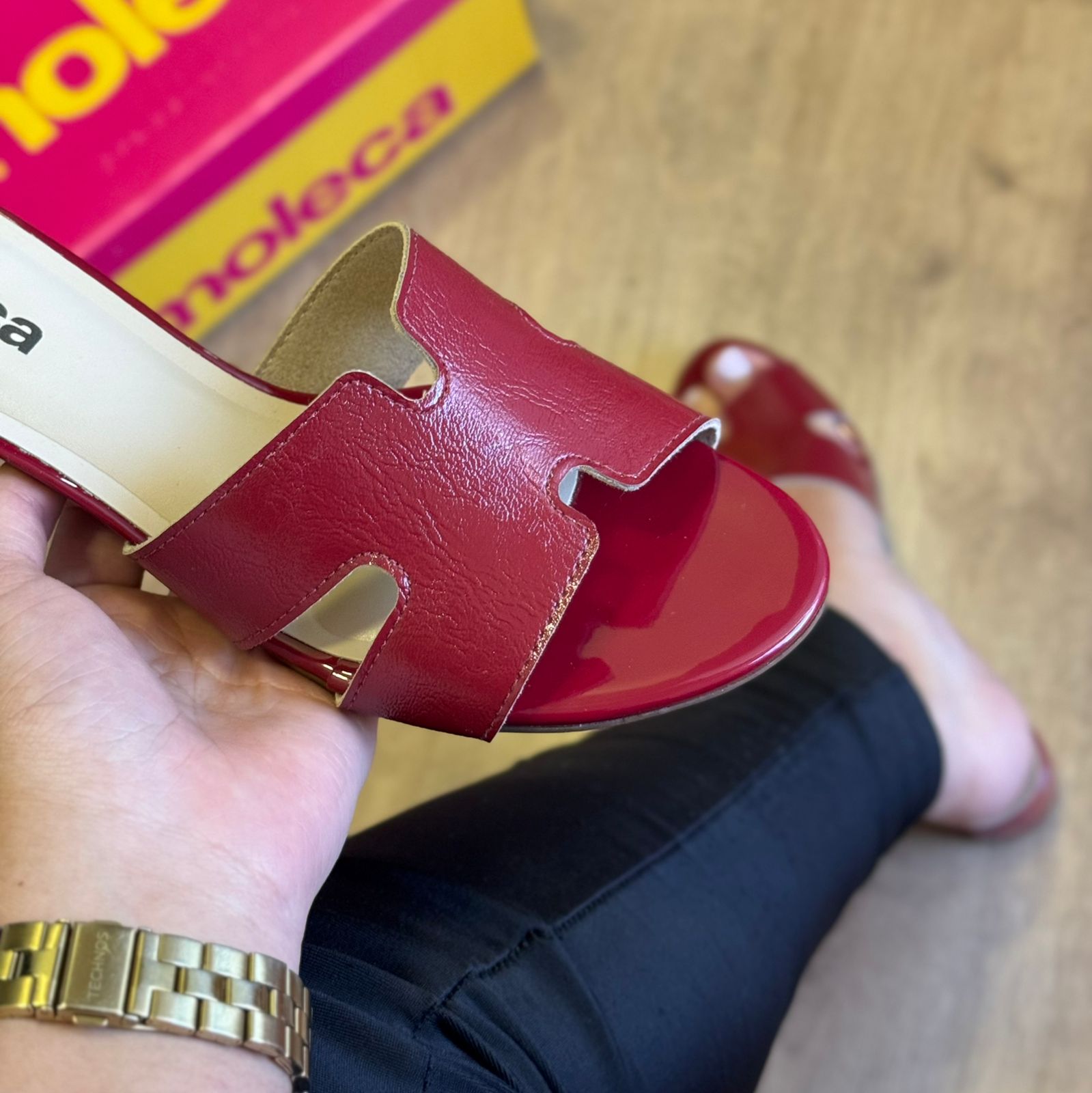 Sandalia Moleca Salto Baixo 5259.875