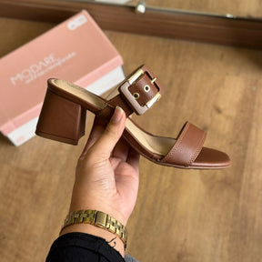 Sandália Modare Salto Bloco Fivela 7172.124