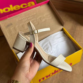 Sandália Moleca Salto Bloco Ajuste Prático 5496.101