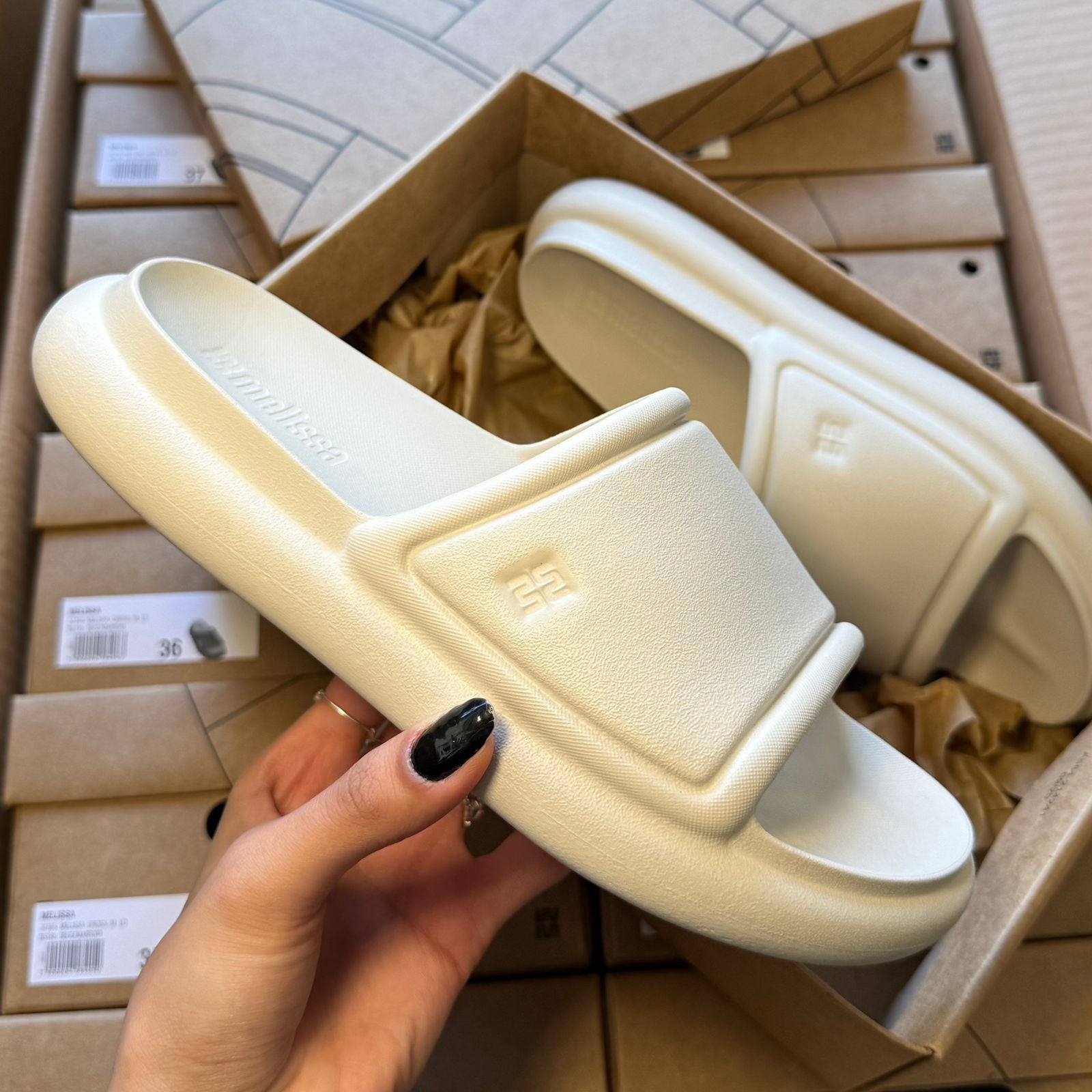 Sandália Melissa Free Puff Slide 37722